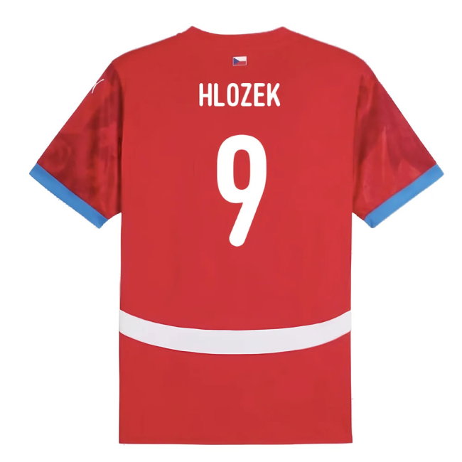 2024-2025 Czech Republic Home Shirt (Kids) (Hlozek 9)