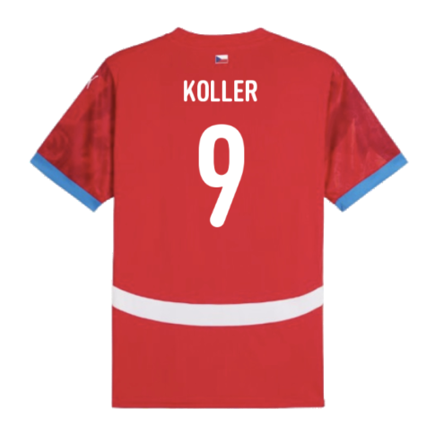 2024-2025 Czech Republic Home Shirt (Koller 9)
