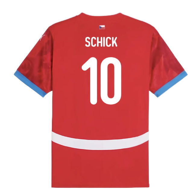 2024-2025 Czech Republic Home Shirt (Schick 10)