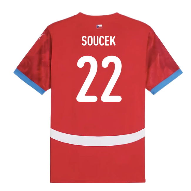 2024-2025 Czech Republic Home Shirt (Soucek 22)