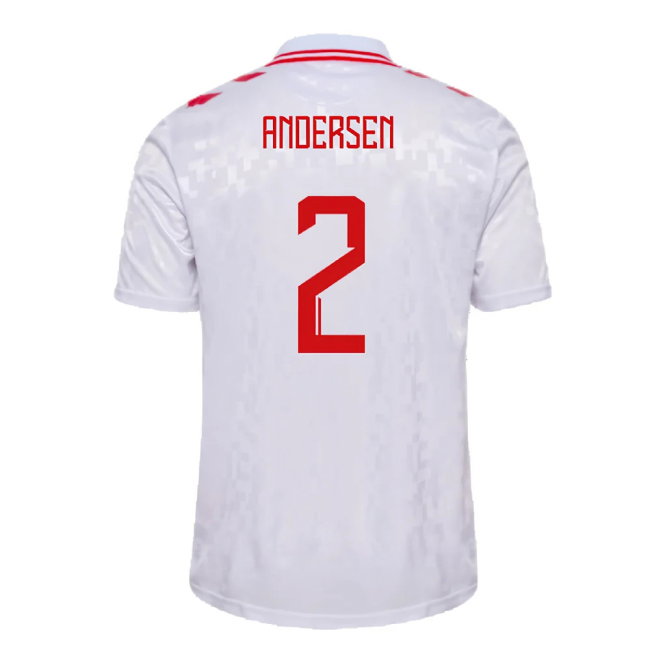 2024-2025 Denmark Away Shirt (Andersen 2)