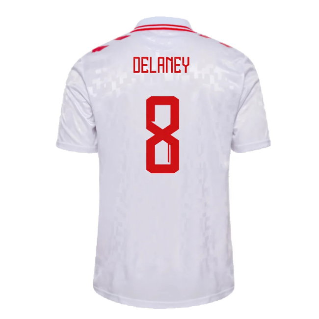 2024-2025 Denmark Away Shirt (Delaney 8)