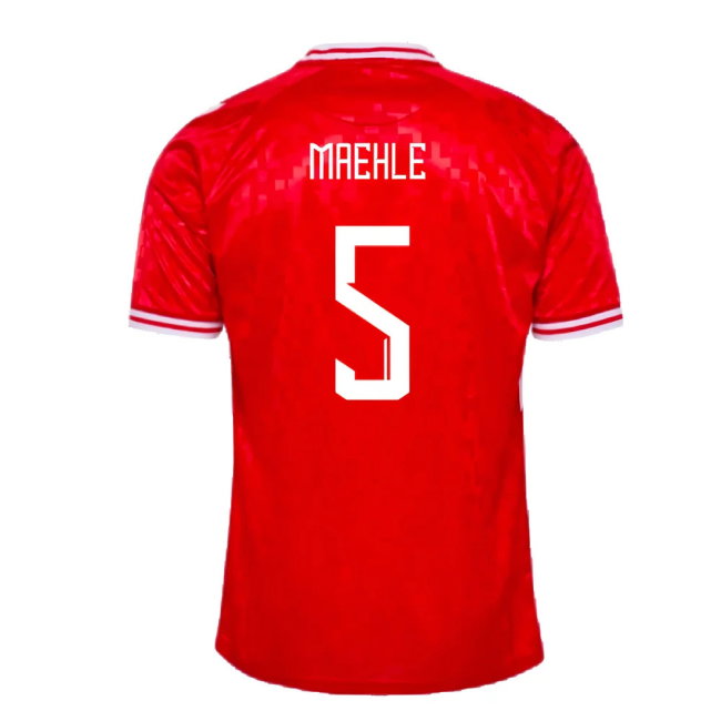 2024-2025 Denmark Home Shirt (Maehle 5)