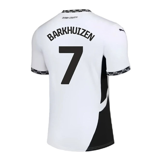 2024-2025 Derby County Home Shirt (Kids) (Barkhuizen 7)