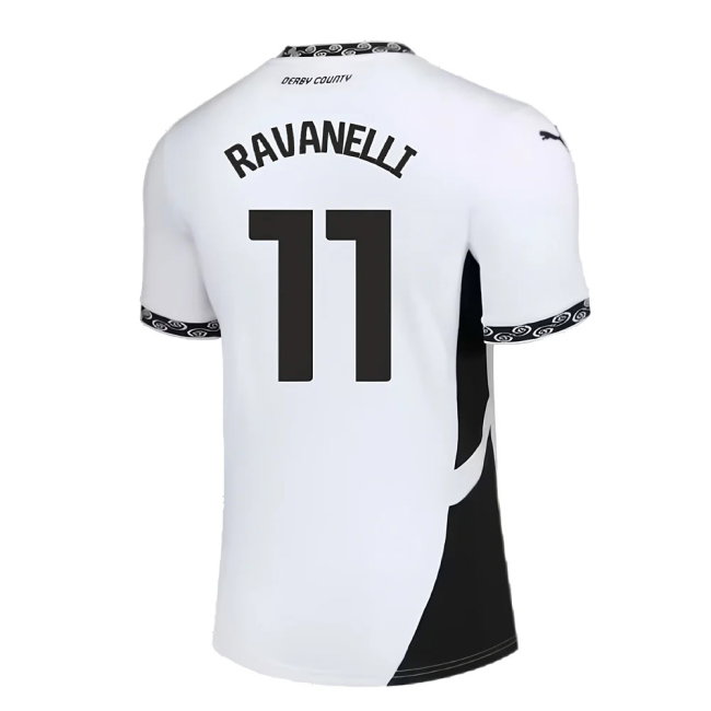 2024-2025 Derby County Home Shirt (Kids) (Ravanelli 11)
