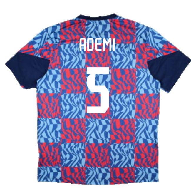 2024-2025 Dinamo Zagreb Matchday Tee (Blue) (Ademi 5)