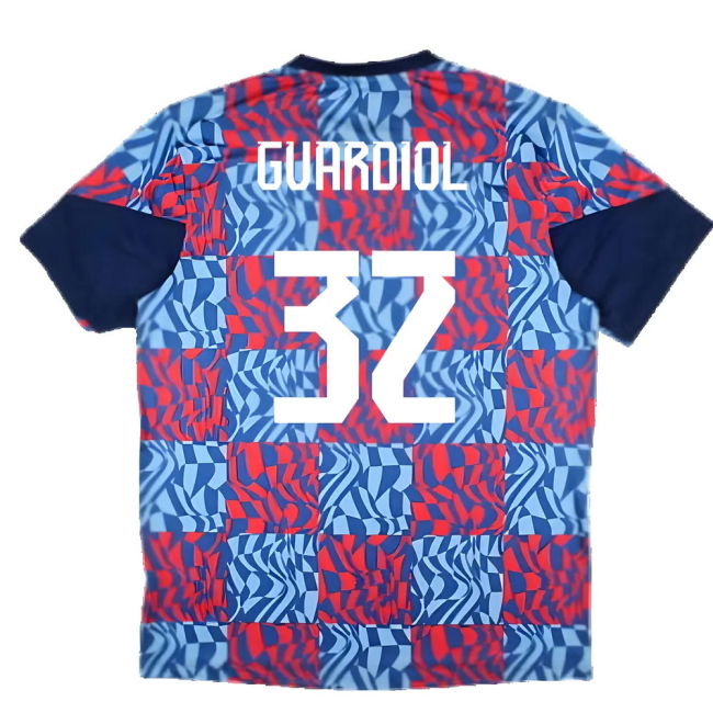 2024-2025 Dinamo Zagreb Matchday Tee (Blue) (Gvardiol 32)