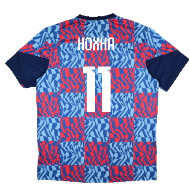 2024-2025 Dinamo Zagreb Matchday Tee (Blue) (Hoxha 11)