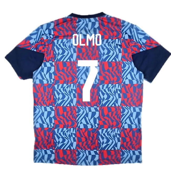 2024-2025 Dinamo Zagreb Matchday Tee (Blue) (Olmo 7)