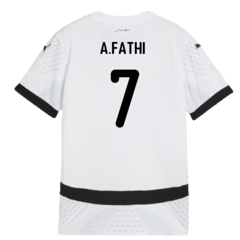 2024-2025 Egypt Away Shirt (Kids) (A.Fathi 7)