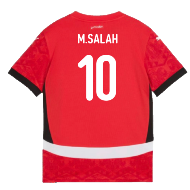 2024-2025 Egypt Home Shirt (Kids) (M.Salah 10)
