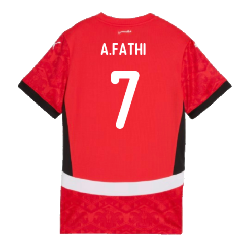 2024-2025 Egypt Home Shirt (Womens) (A.Fathi 7)