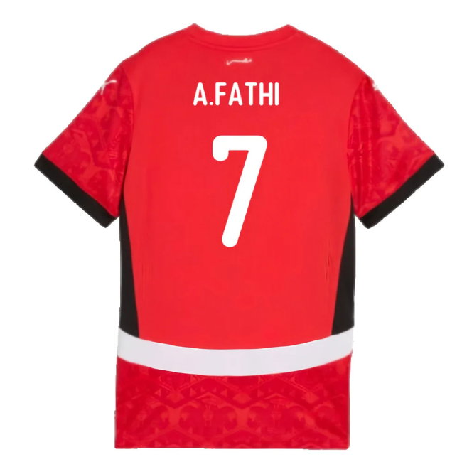 2024-2025 Egypt Home Shirt (Womens) (A.Fathi 7)