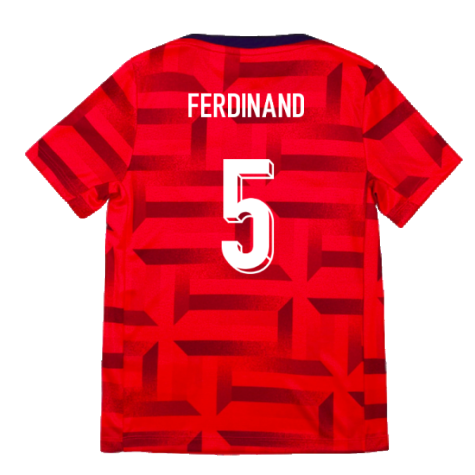 2024-2025 England Academy Pro Pre-Match Top (Siren Red) - Kids (Ferdinand 5)