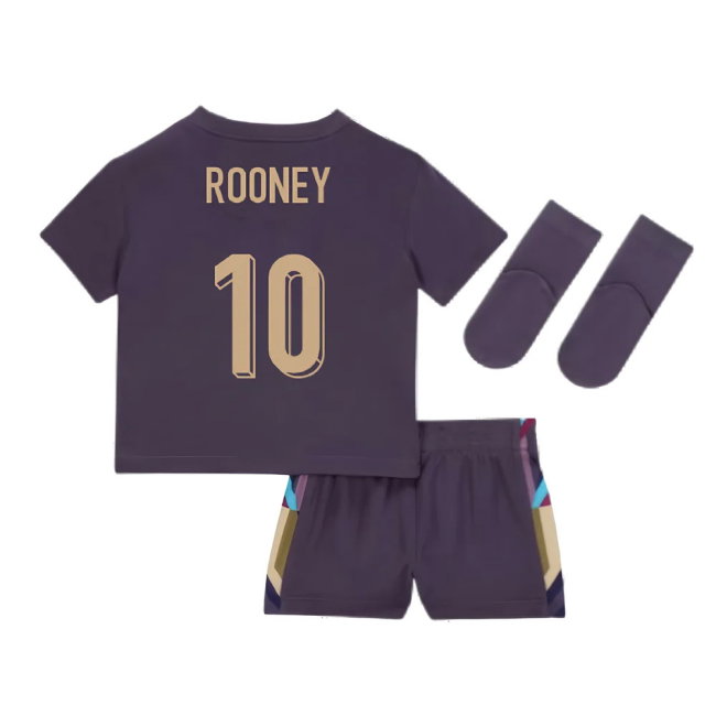 2024-2025 England Away Baby Kit (Rooney 10)
