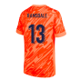 2024-2025 England Home Goalkeeper Shirt (Orange) - Kids (Ramsdale 13)