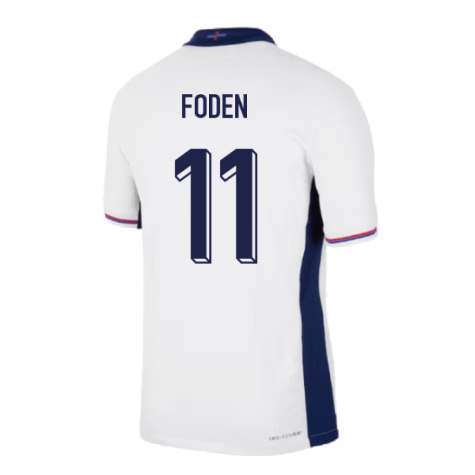 2024-2025 England Home Match Dri-Fit ADV Authentic Shirt (Foden 11)