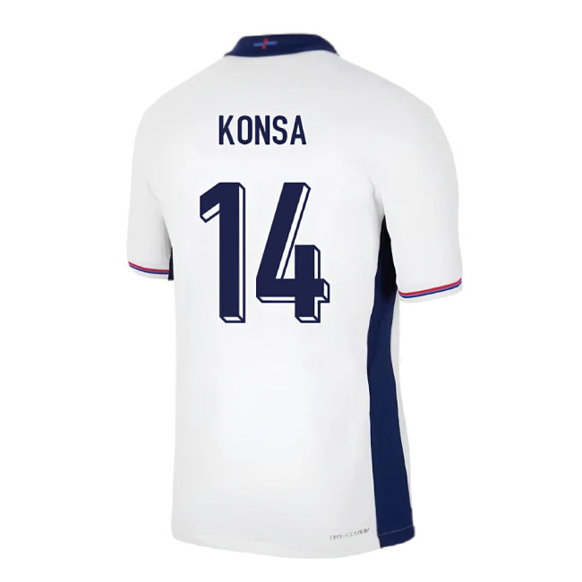 2024-2025 England Home Match Dri-Fit ADV Authentic Shirt (Konsa 14)