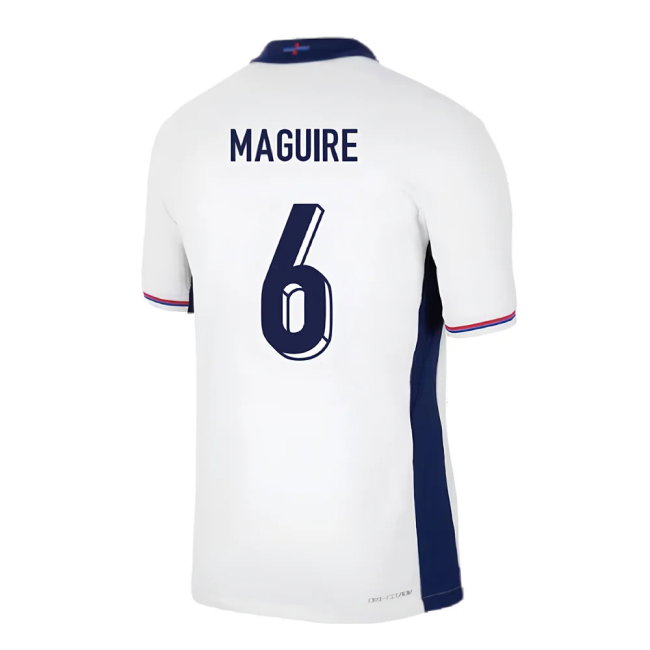 2024-2025 England Home Match Dri-Fit ADV Authentic Shirt (Maguire 6)