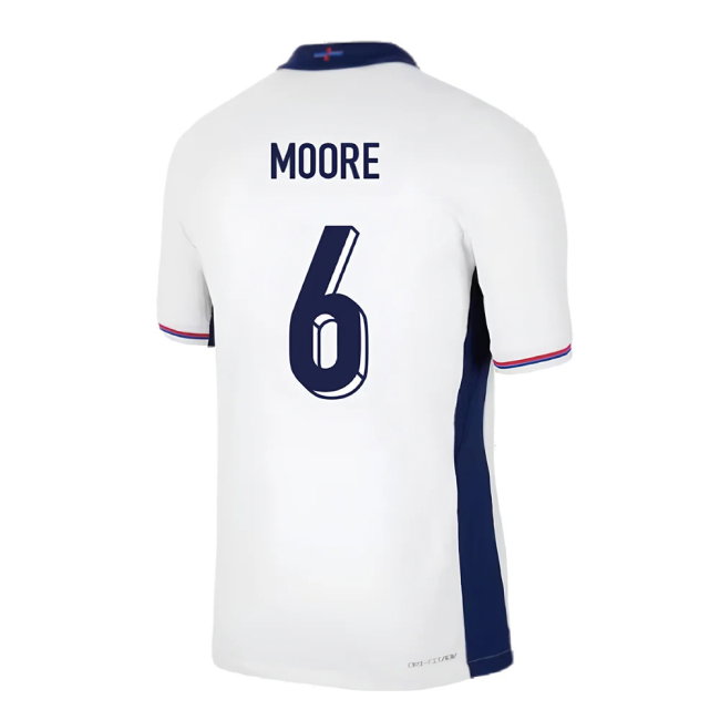 2024-2025 England Home Match Dri-Fit ADV Authentic Shirt (Moore 6)