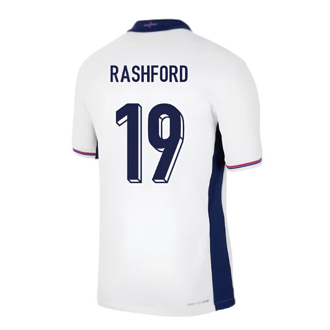 2024-2025 England Home Match Dri-Fit ADV Authentic Shirt (Rashford 19)