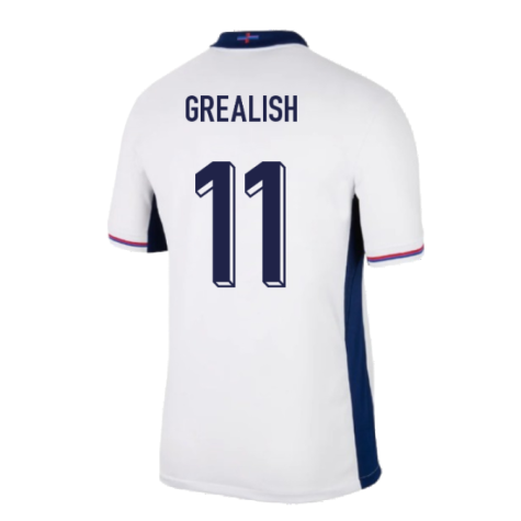 2024-2025 England Home Shirt (Grealish 11)