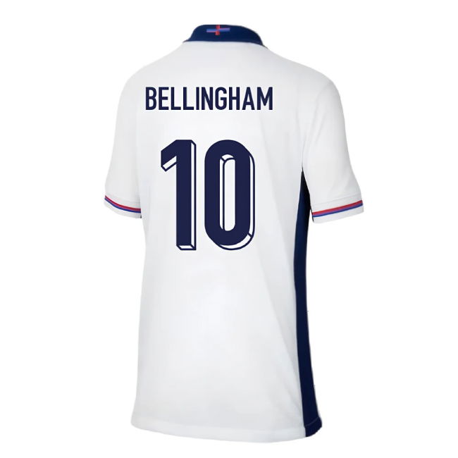 2024-2025 England Home Shirt (Kids) (Bellingham 10)