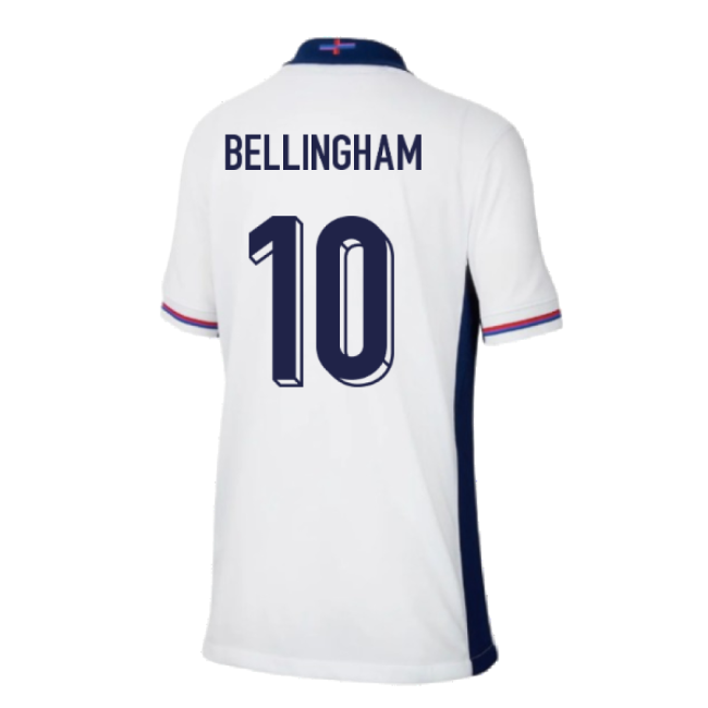 2024-2025 England Home Shirt (Kids) (Bellingham 10)