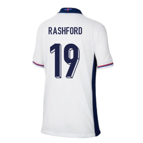 2024-2025 England Home Shirt (Kids) (Rashford 19)