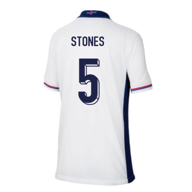 2024-2025 England Home Shirt (Kids) (Stones 5)