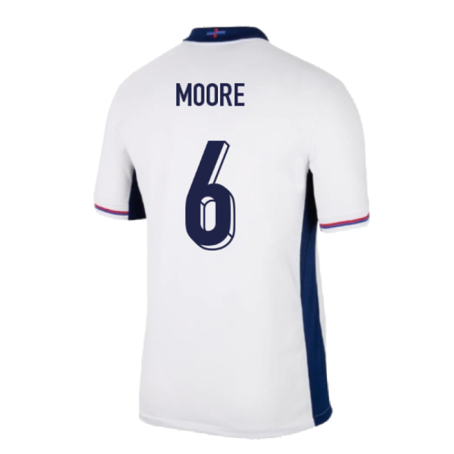 2024-2025 England Home Shirt (Moore 6)