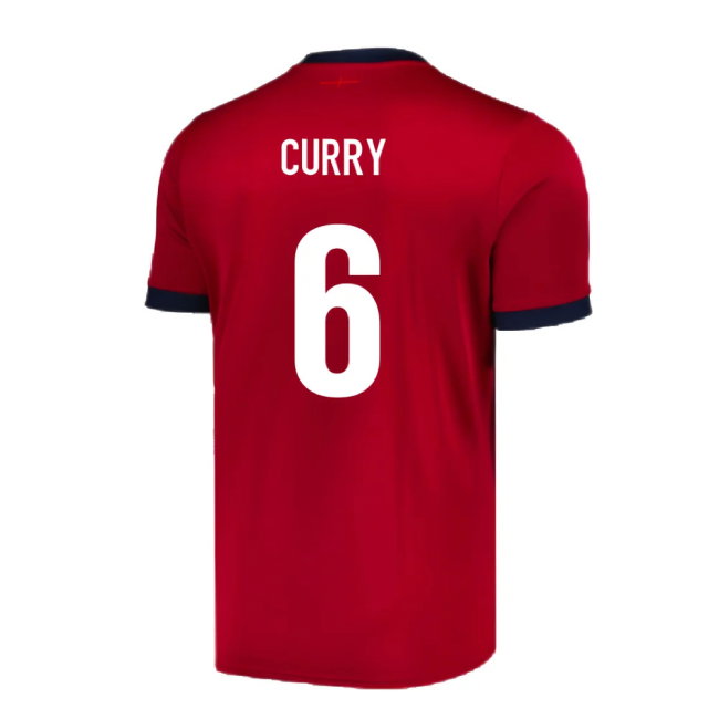 2024-2025 England Rugby Alternate Replica Jersey (Curry 6)