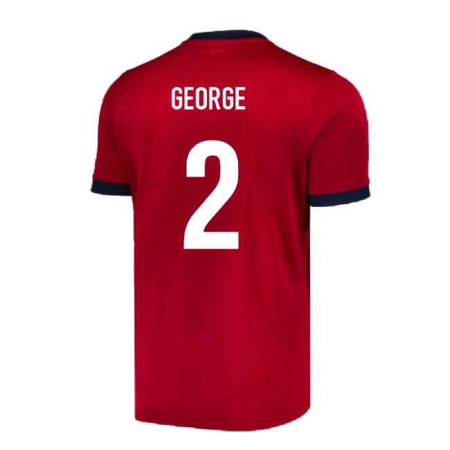 2024-2025 England Rugby Alternate Replica Jersey (George 2)