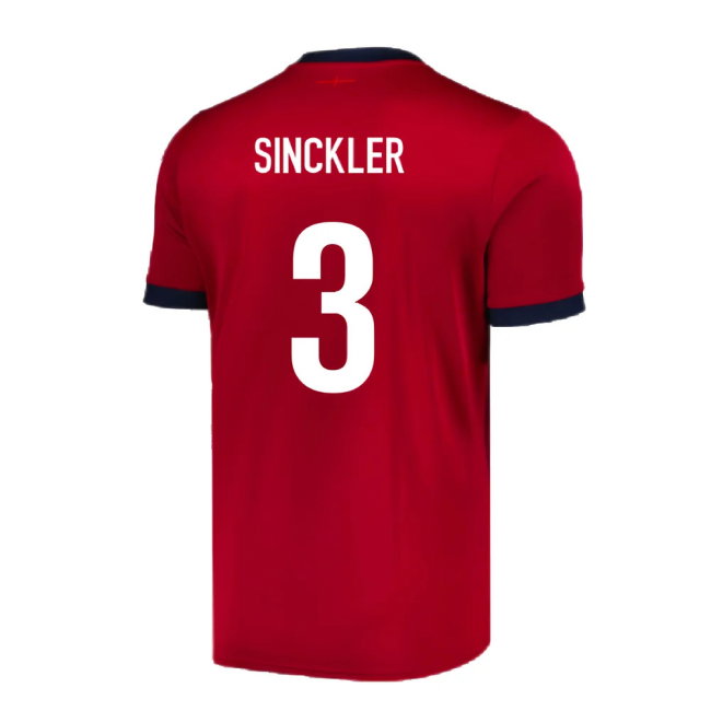 2024-2025 England Rugby Alternate Replica Jersey (Sinckler 3)