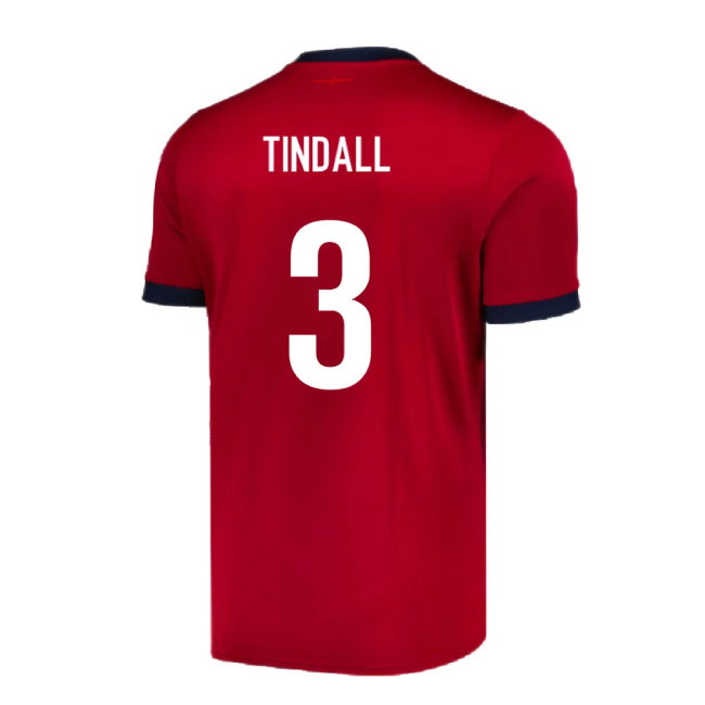 2024-2025 England Rugby Alternate Replica Jersey (Tindall 3)