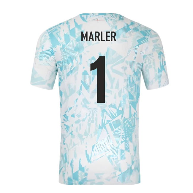 2024-2025 England Rugby Warm Up Jersey (White) (Marler 1)