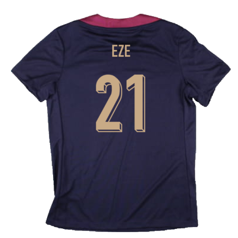 2024-2025 England Strike Dri-Fit Shirt (Purple Ink) - Womens (Eze 21)