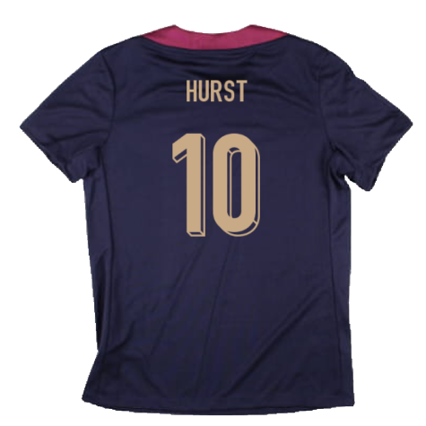 2024-2025 England Strike Dri-Fit Shirt (Purple Ink) - Womens (Hurst 10)
