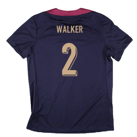 2024-2025 England Strike Dri-Fit Shirt (Purple Ink) - Womens (Walker 2)