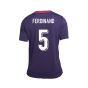 2024-2025 England Strike Training Shirt (Purple Ink) (Ferdinand 5)