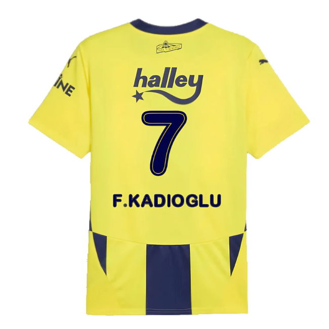 2024-2025 Fenerbahce Home Shirt (F.Kadioglu 7)