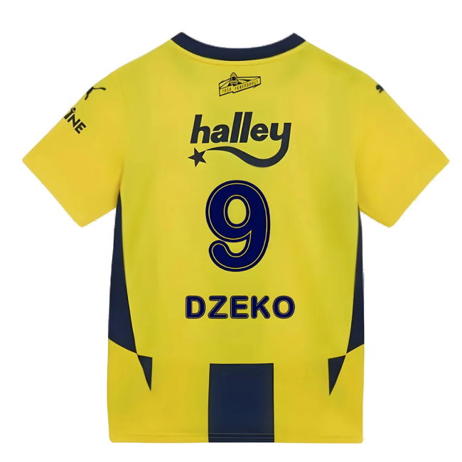 2024-2025 Fenerbahce Home Shirt (Kids) (Dzeko 9)