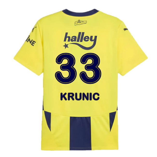 2024-2025 Fenerbahce Home Shirt (Krunic 33)
