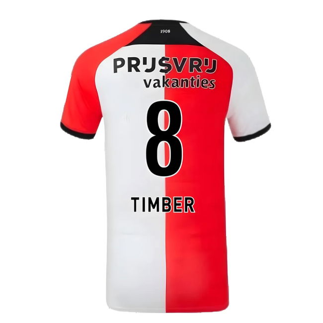 2024-2025 Feyenoord Home Shirt (Kids) (Timber 8)
