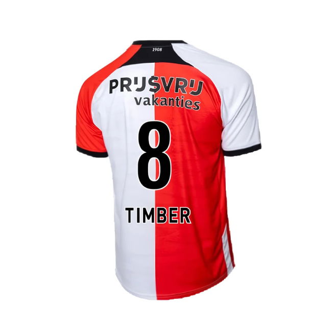 2024-2025 Feyenoord Home Shirt (Timber 8)