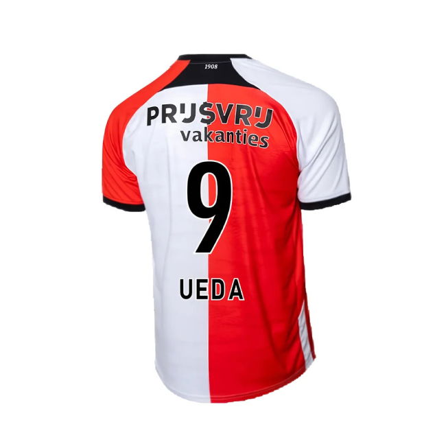 2024-2025 Feyenoord Home Shirt (Ueda 9)