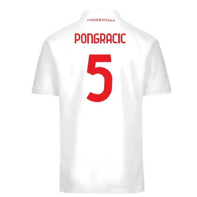 2024-2025 Fiorentina Away Shirt (Pongracic 5)