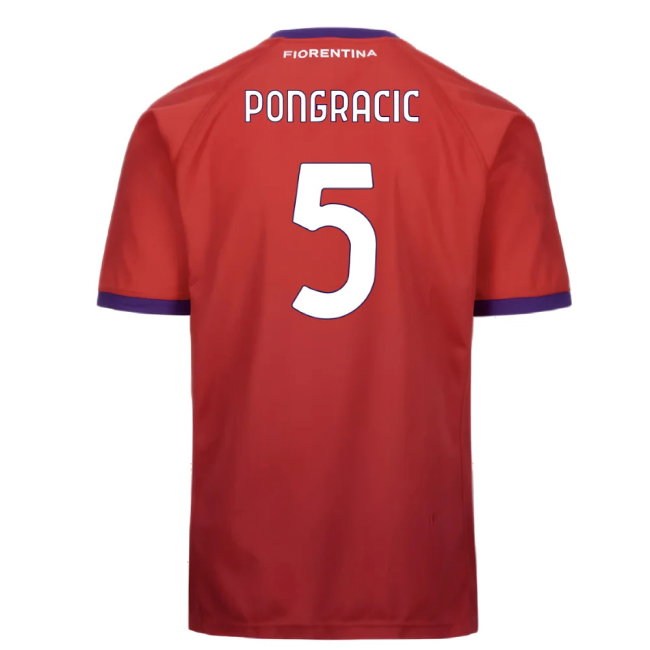 2024-2025 Fiorentina Third Shirt (Pongracic 5)