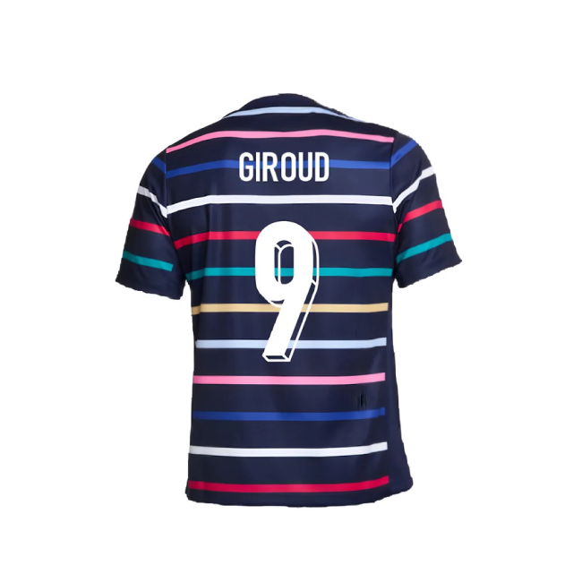 2024-2025 France Academy Pro Home Pre-Match Top (Navy) (Giroud 9)