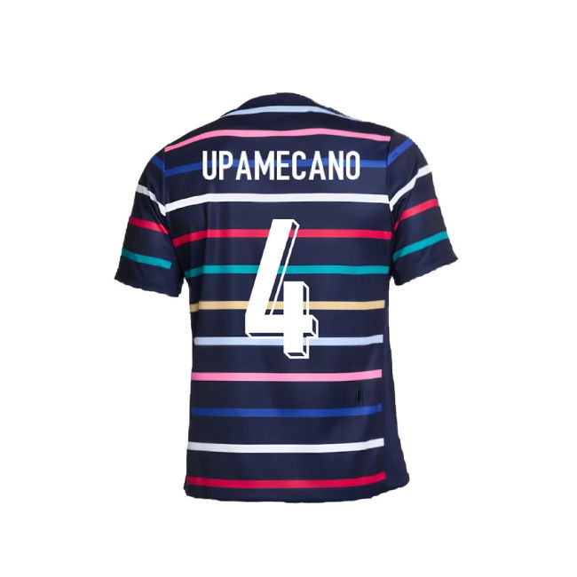 2024-2025 France Academy Pro Home Pre-Match Top (Navy) (Upamecano 4)